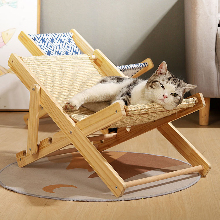 公式サイト 猫の爪とぎベンチ 北海道産タモ無垢材 猫ベッド 猫用品 